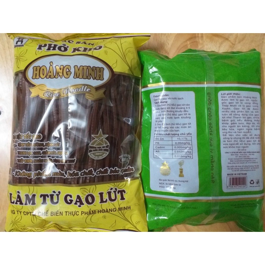 Combo 500gr Bún gạo lứt Hoàng Minh + 500gr Phở gạo lứt Hoàng Minh/CAM KẾT RẺ NHẤT SHOPEE | BigBuy360 - bigbuy360.vn