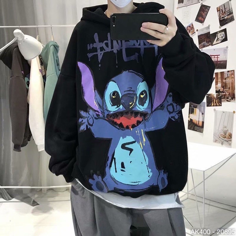 Áo Hoodie Nam Nữ Nỉ Bông Dày Dặn Hàng QC Áo Khoác Hoodie Nỉ Couple Nam Nữ Đôi SWEATER NAM NỮ in STICK CHẤT - AK3400 | BigBuy360 - bigbuy360.vn