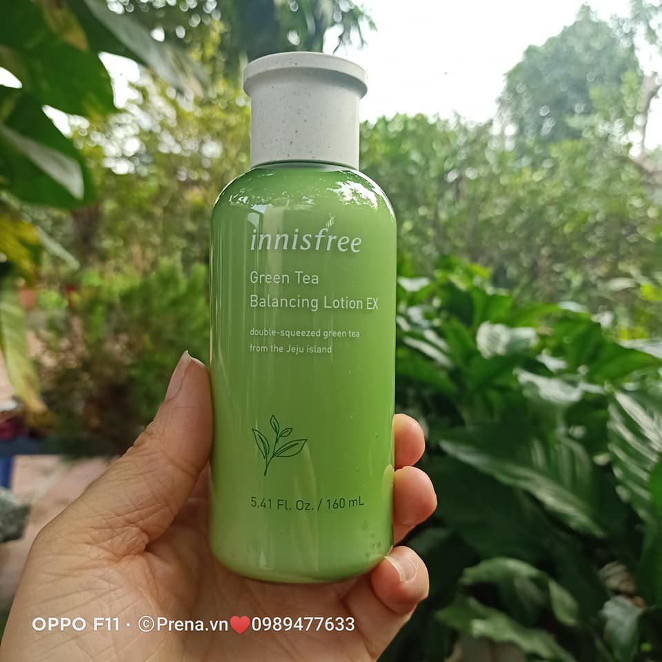 Nước Hoa Hồng Innissfree GreenTea balancing EX