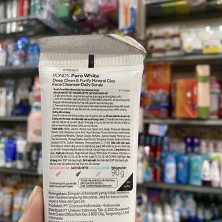 Sữa rửa mặt Pond's đất sét khoáng thạch 90g