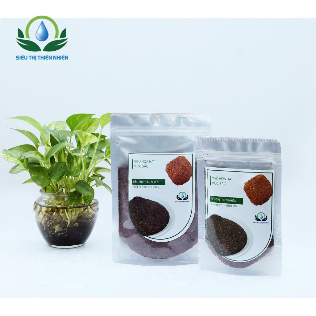 Ngũ Hoa Hạt Đắp Mặt Nguyên Chất SIÊU THỊ THIÊN NHIÊN Tác Dụng Làm Mềm Mịn Và Giảm Dầu Thừa Trên Da Túi 500G