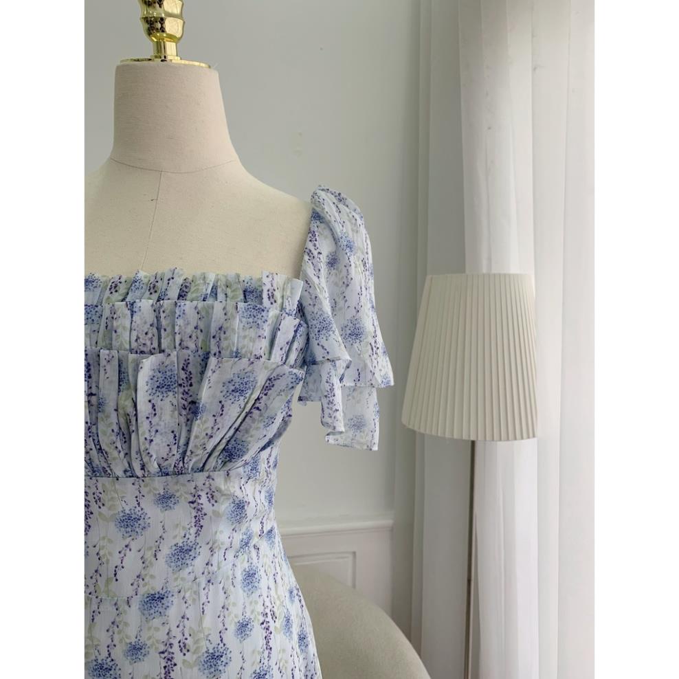 TIELA Đầm váy hoa xếp ngực ba tầng - Nomi Dress