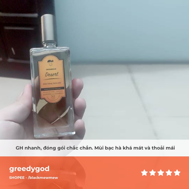 Infamous Desert - Nước hoa chế tác Con Mèo Đất