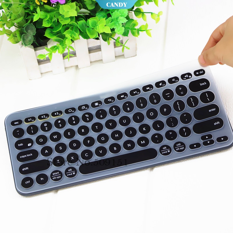 Tấm phủ bảo vệ bàn phím bằng TPU silicone cho bàn phím cơ không dây Logitech K380 nhiều màu lựa chọn