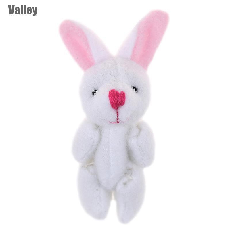 Thỏ Nhồi Bông Mini 4cm Làm Quà Tặng Cho Bé