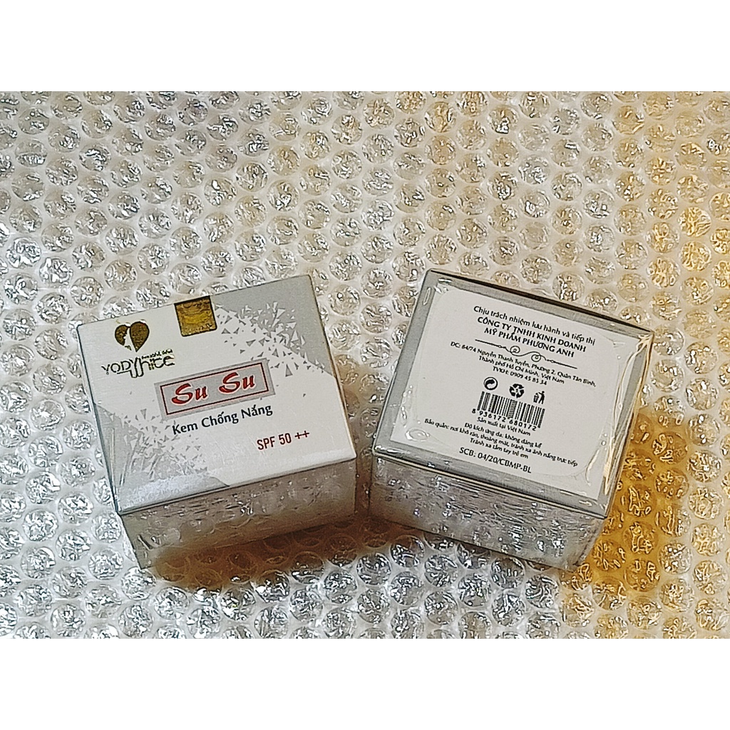 Kem dưỡng da chống nắng Su Su Yody White Phương Anh
