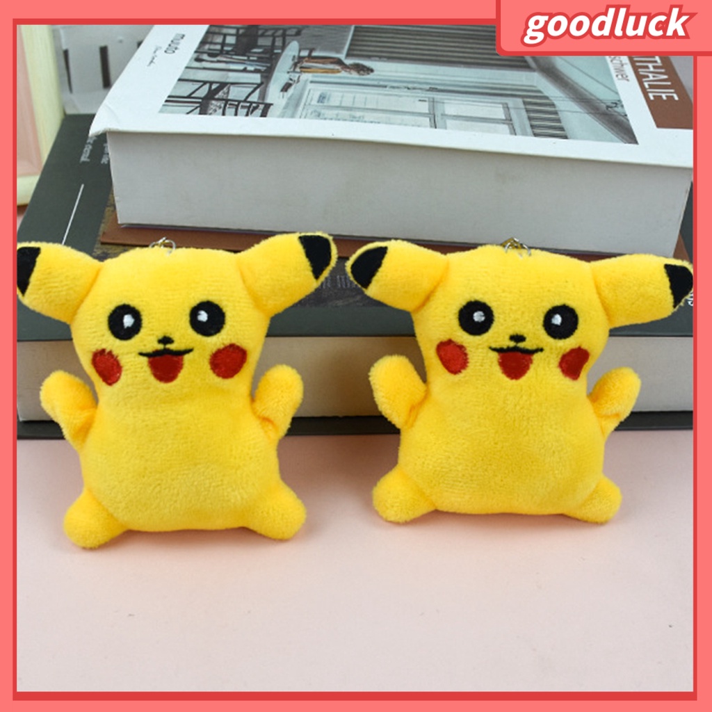 Móc khóa hình Pikachu màu vàng dễ thương