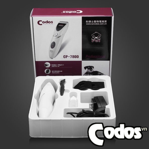 Tông đơ cắt lông chó, mèo Codos CP 7800