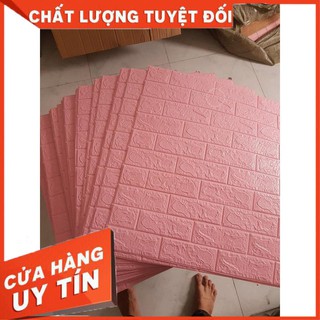 [FREESHIP ❤️ ]Xốp Dán Tường 3D Giả Gạch Cao Cấp 4mm KT 70x77cm, Chống Ồn , Cách Âm Tốt