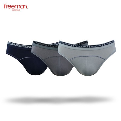 [FREEMAN] Combo 3 quần lót nam - chất liệu cotton TC BO755