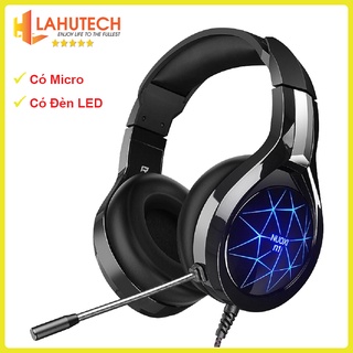 Tai Nghe Chơi Game PC Stereo NUOXI N1 Có Đèn LED Cho Game Thủ - Lahutech