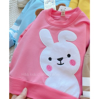Bộ hình thú thêu đắp siêu cute cho bé