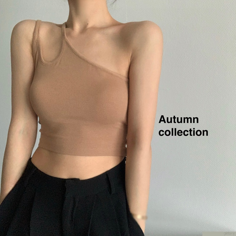 Set Áo hai dây + áo croptop tay dài phong cách Hàn Quốc cho nữ
