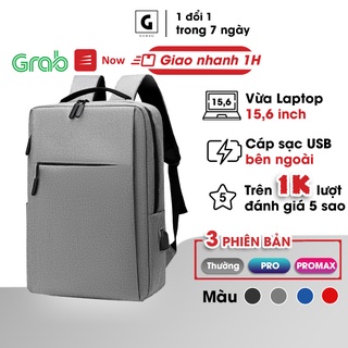 Balo nam đựng laptop 13inch, 14inch, 15,6inch công sở nhỏ gọn, balo đi làm nam nữ, đi học cho học sinh, sinh viên
