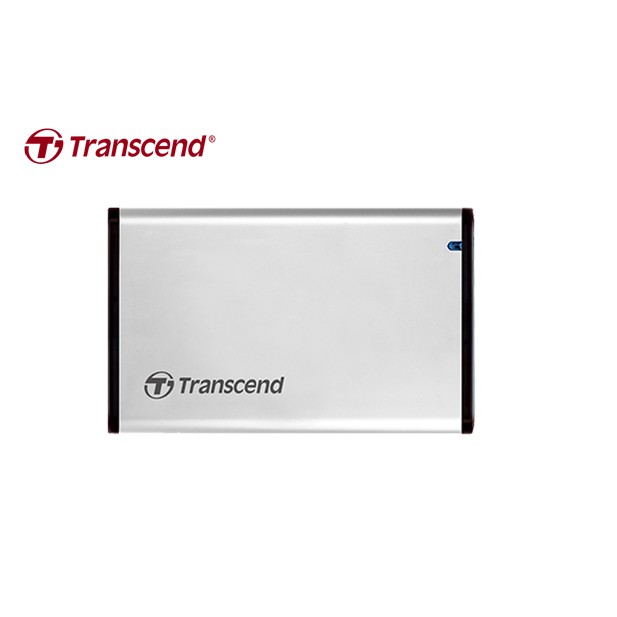 Hộp đựng ổ cứng Transcend 2.5 inch USB 3.0 màu bạc TS0GSJ25S