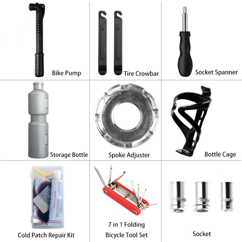 Bộ Dụng Cụ Sửa Chữa Xe Đạp West Biking 7 Trong 1 Đa Năng Tiện Dụng Chất Lượng Cao