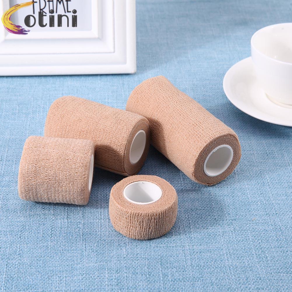 Cuộn băng gạc co giãn thoáng khí tự dính chăm sóc sức khỏe tiện lợi