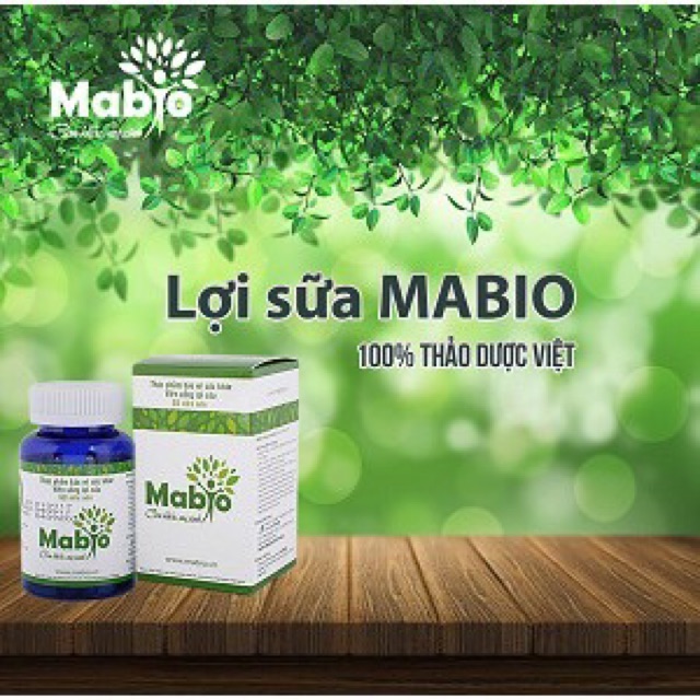 [CHÍNH HÃNG] Viên uống lợi sữa MABIO nâng cao chất lượng số lượng sữa mẹ