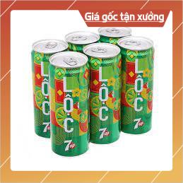 PEPSI NƯỚC NGỌT CÓ GAS 7UP HƯƠNG CHANH TỰ NHIÊN LON 320M