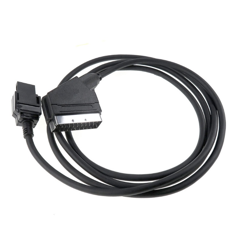 Dây Cáp Nối Dài 1.8m / 3.0m RGB Scart Video AV Cho Máy Chơi Game NES 5.9FT / 9.8FT Connec