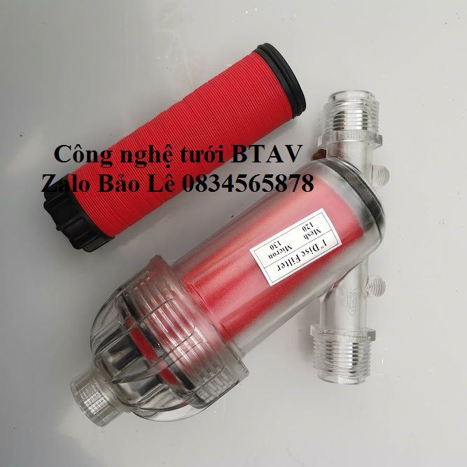 LỌC CẶN CHO BỒN NƯỚC GIA ĐÌNH LỌC Y34 TRONG SUỐT ĐĨA ĐỎ