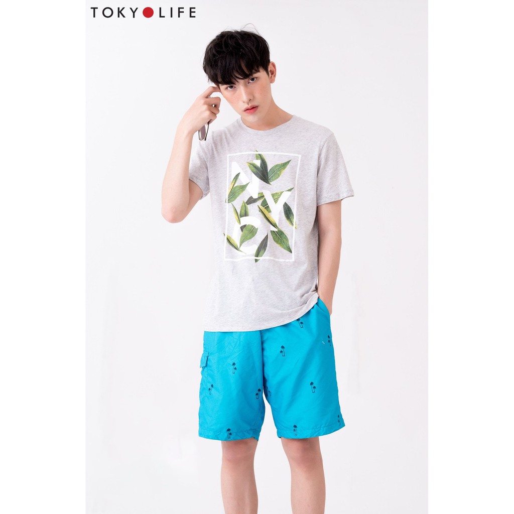 Quần shorts Nam đi biển, đi bơi TOKYOLIFE chống thấm nước tiện dụng, năng động X7SHP-001C