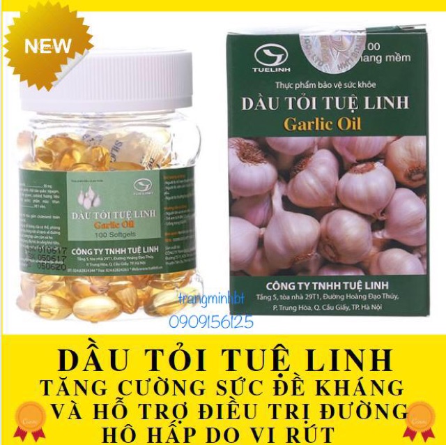 Dầu Tỏi Tuệ Linh