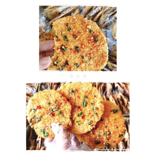 Cơm cháy mắm hành - cơm cháy mix khô gà