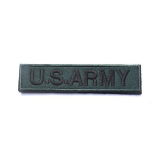 Patch_miếng dán velcro vải logo U.S.Army_chiến thuật