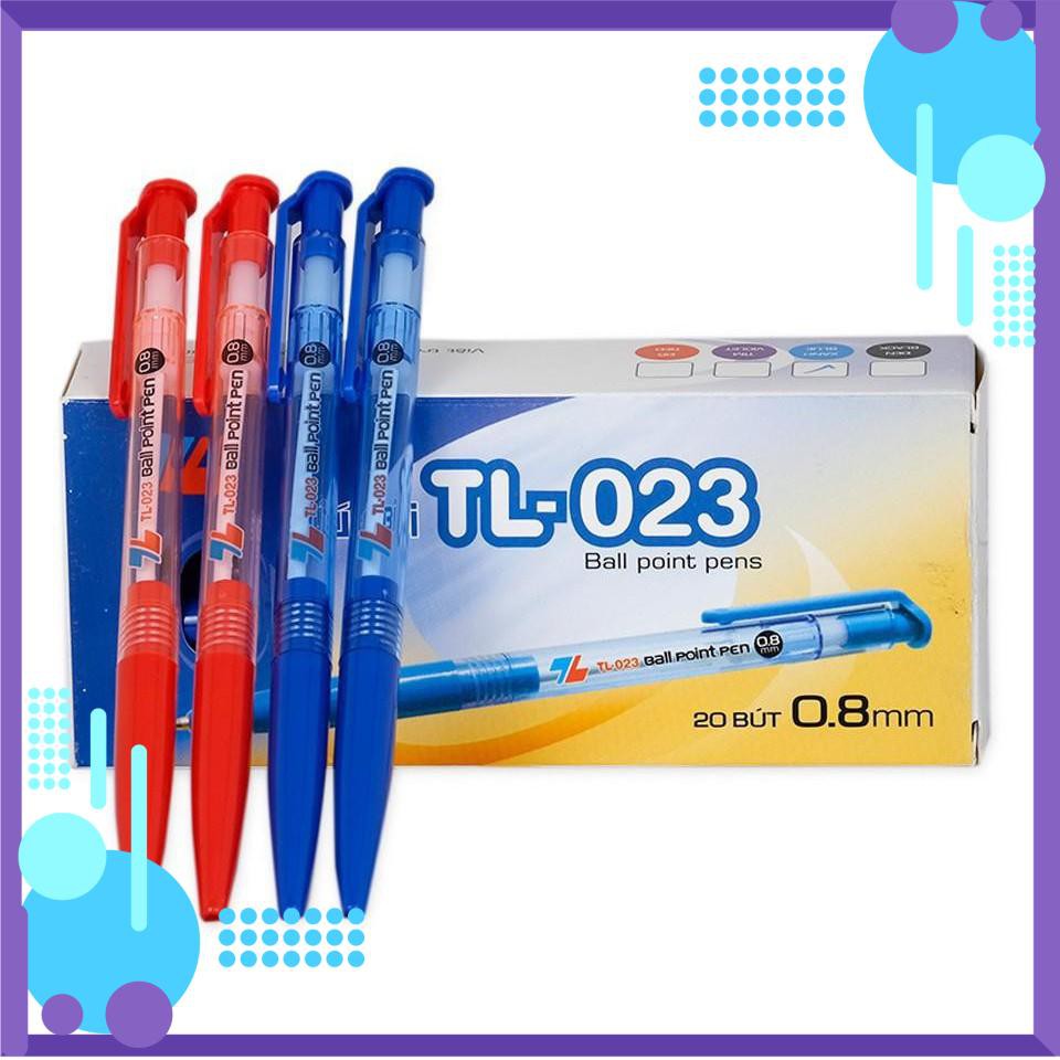 Bút Bi  023 Hộp 20 bút