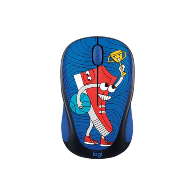 Chuột không dây Logitech M238 xanh navy