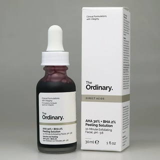 [XẢ KHO] Tẩy da chết hoá học The Ordinary AHA 30% + BHA 2% Peeling Solution