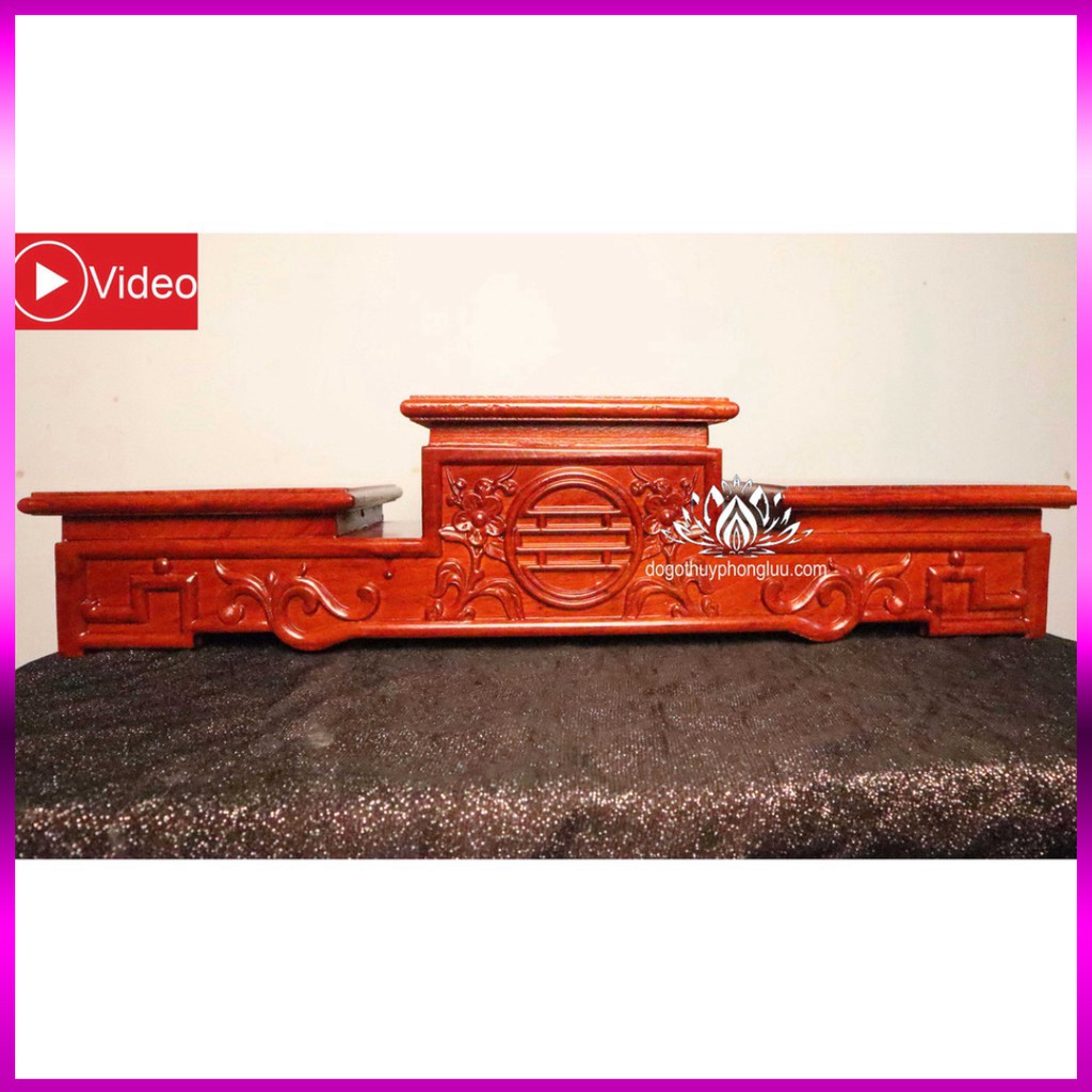 Tam sơn thờ gia tiên gỗ hương, cao cấp sang trọng