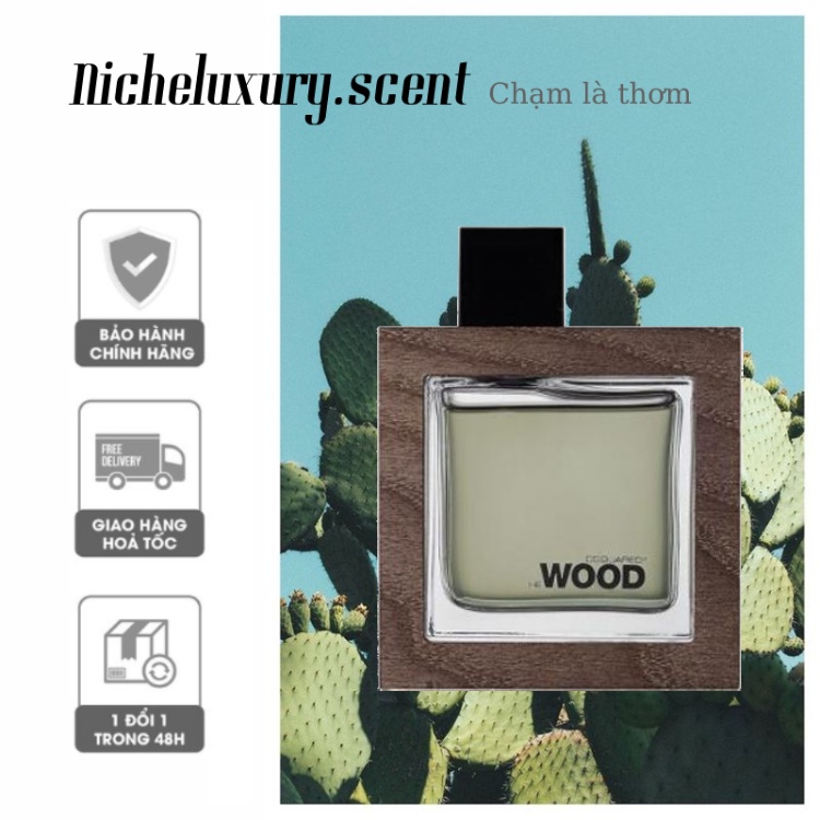 🅽🅸🅲🅷🅴 - Nước hoa DSQUARED² He Wood Rocky Mountain Wood - 10ml