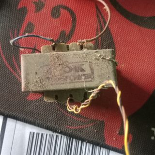 Biến áp cũ đối xứng 17v-18v