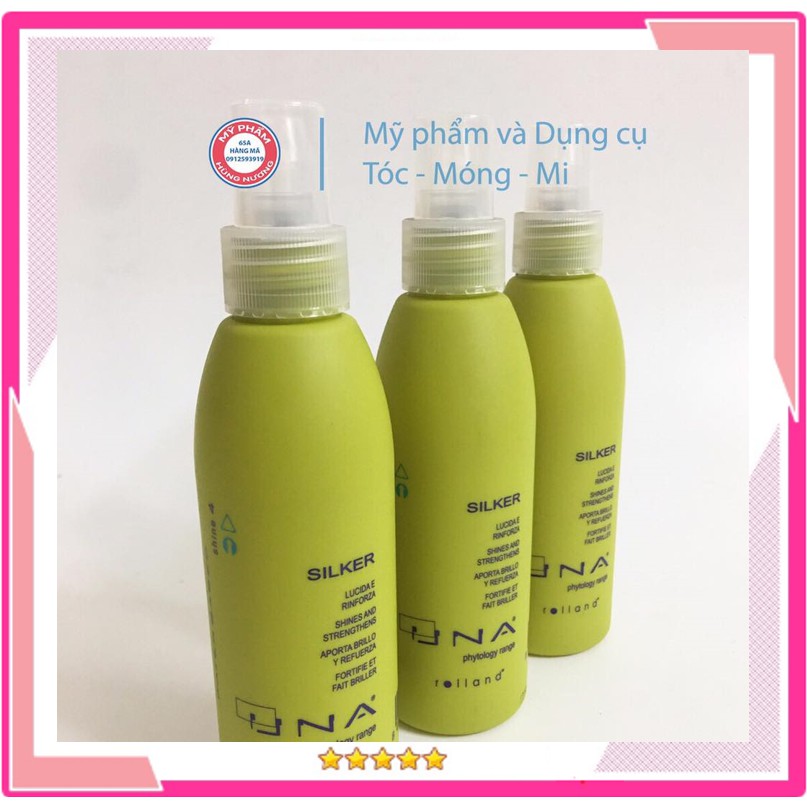 Tinh dầu phục hồi và dưỡng tóc Una xanh Silker 150ml