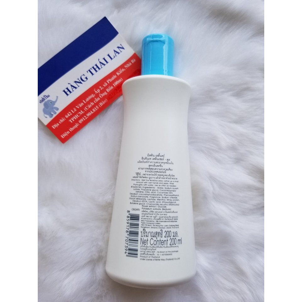 Dung dịch vệ sinh Mistine Ladycare 200ml Thái Lan