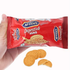 Bánh quy lúa mì nguyên cám Mcvitie's Digestive Mini 32.5g KPHUCSINH - Hàng Chính Hãng