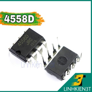 IC khuếch đại thuật toán JRC4558D 4558D 4558 DIP-8 chính hãng