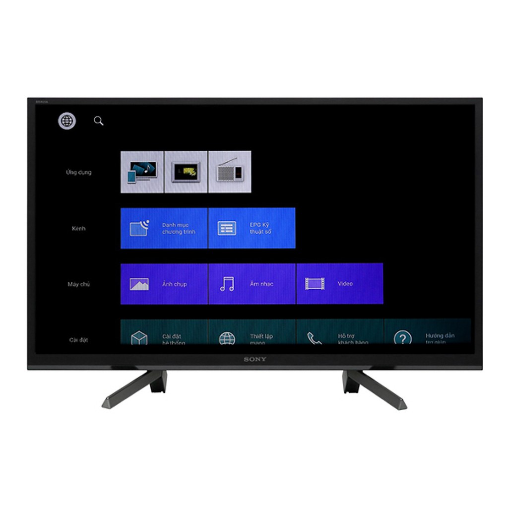 [Lưu SONY229 giảm 600K và Mã 229ELSALE hoàn 7% xu đơn 300K] Smart Tivi Sony HD 32 inch KDL-32W610G (Model 2019) 