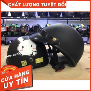[Uy Tín - Chất Lượng]  Mũ 1/2 thỏ cute