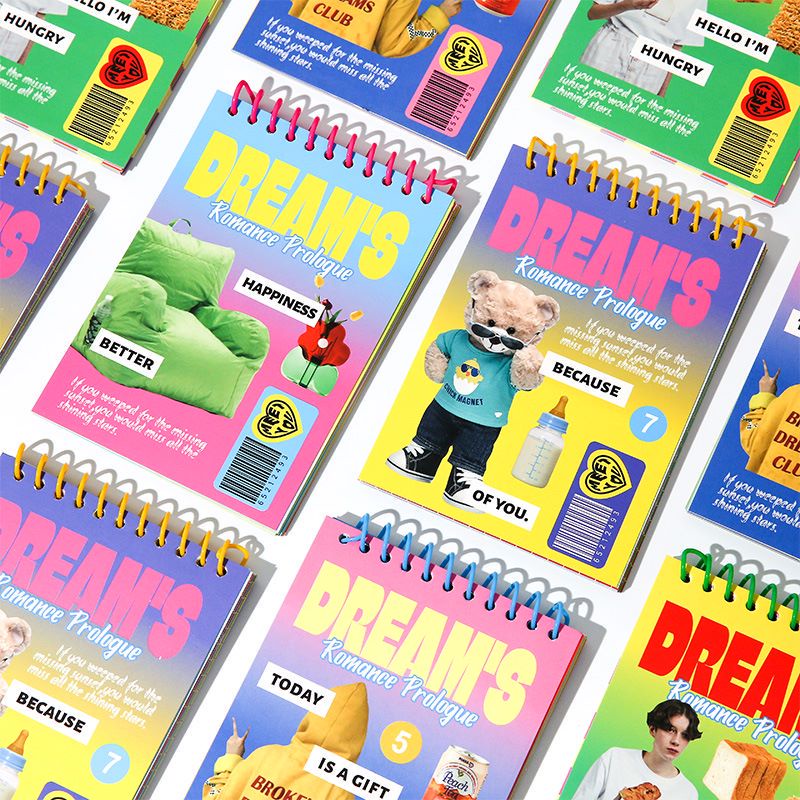 Set 30 Tờ Nhãn Dán Trang Trí Sổ Tay / Nhật Ký DIY Phong Cách Hàn Quốc