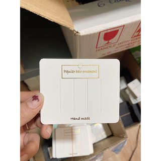 Thẻ tag cho kẹp tóc