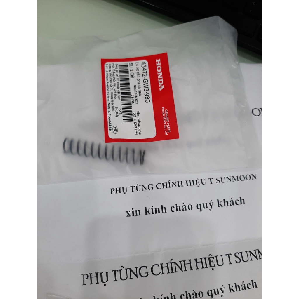 Lò xo cần phanh sau xe ga xe số honda