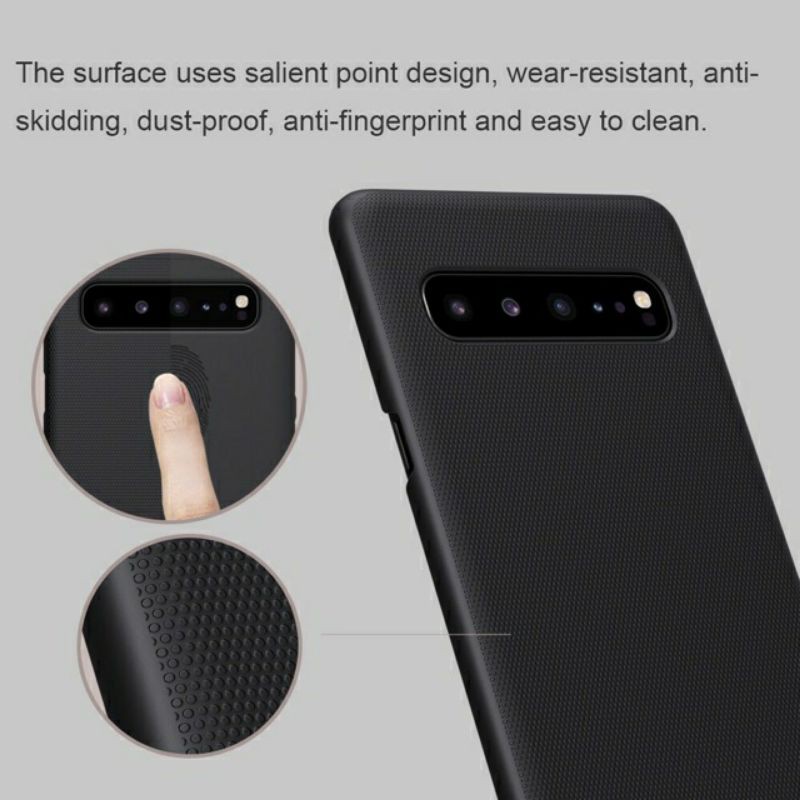 Ốp lưng Samsung Galaxy S10 5G chính hãng Nillkin sần