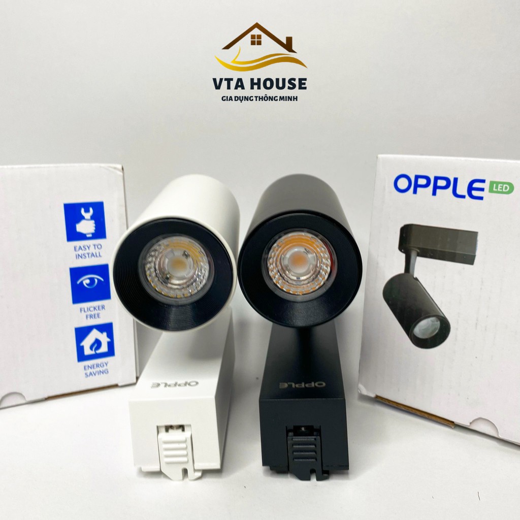 Đèn LED rọi thanh ray Tracklight OPPLE - [HÀNG CHÍNH HÃNG] - Tiết kiệm điện, chất lượng sáng cao, đẹp, bền, rẻ