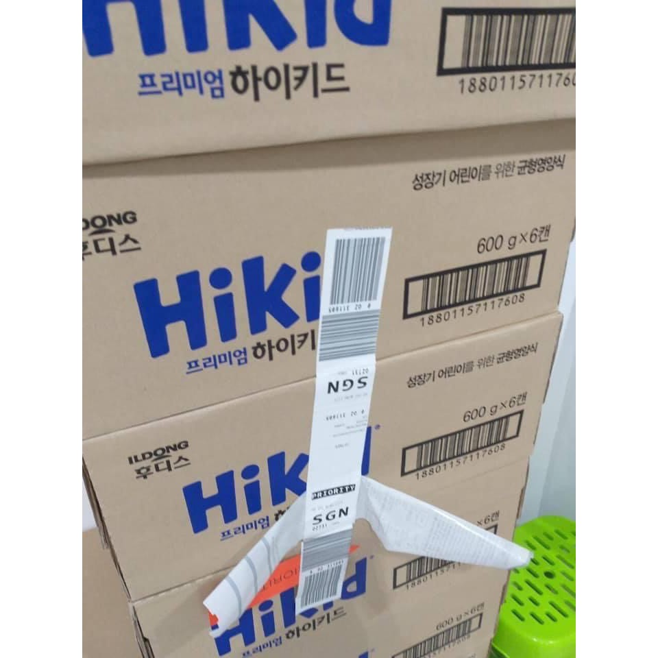Sữa Hikid tăng chiều cao vị Vani, Socola, Premium Hàn Quốc