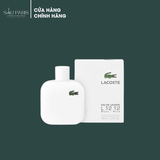 Nước hoa Lacoste Eau de Lacoste L.12.12 Blanc Pure cho nam, năng động, trẻ trung, mạnh mẽ