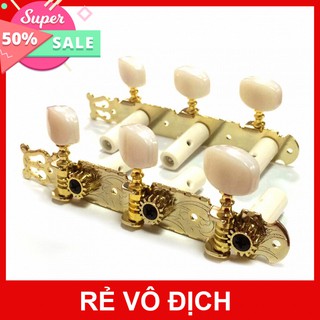 1 bên khóa đàn guitar Classic giá rẻ
