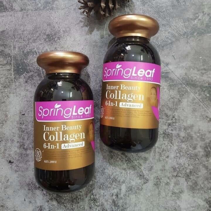 [ Top 1 của Úc] Viên uống Collagen 6 in 1 Spring Leaf Inner Beauty